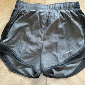 Nike gray running shorts